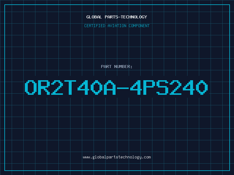 Aviation Part OR2T40A-4PS240