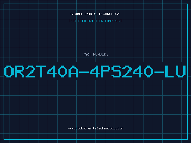 Aviation Part OR2T40A-4PS240-LU