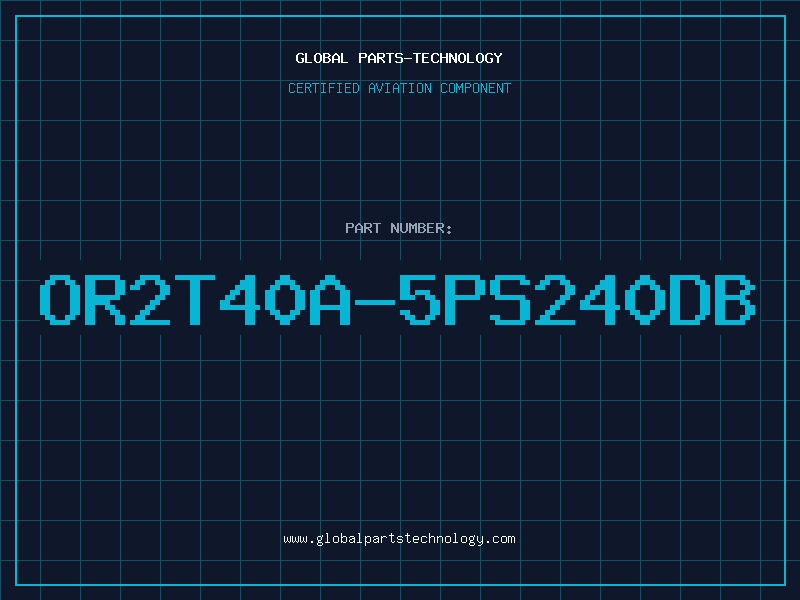Aviation Part OR2T40A-5PS240DB
