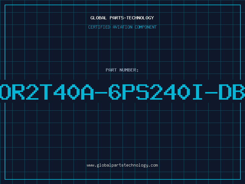 Aviation Part OR2T40A-6PS240I-DB