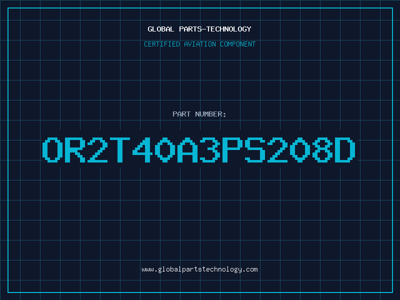 Aviation Part OR2T40A3PS208D