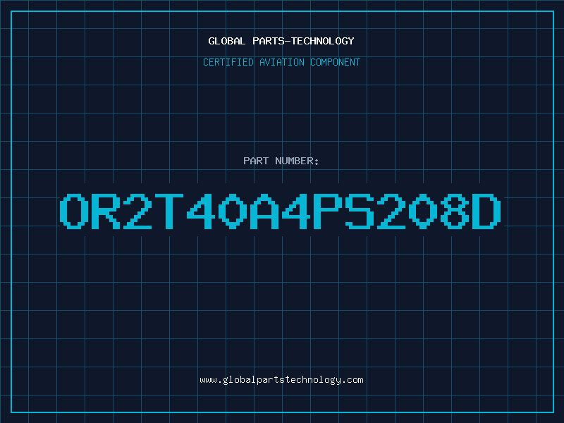 Aviation Part OR2T40A4PS208D