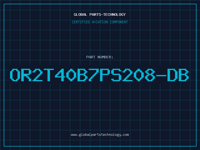 Aviation Part OR2T40B7PS208-DB