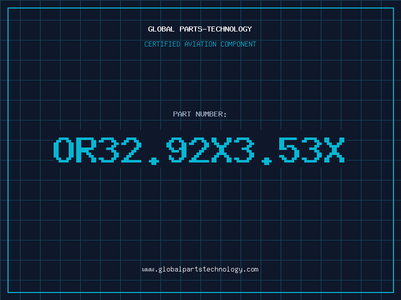 Aviation Part OR32.92X3.53X