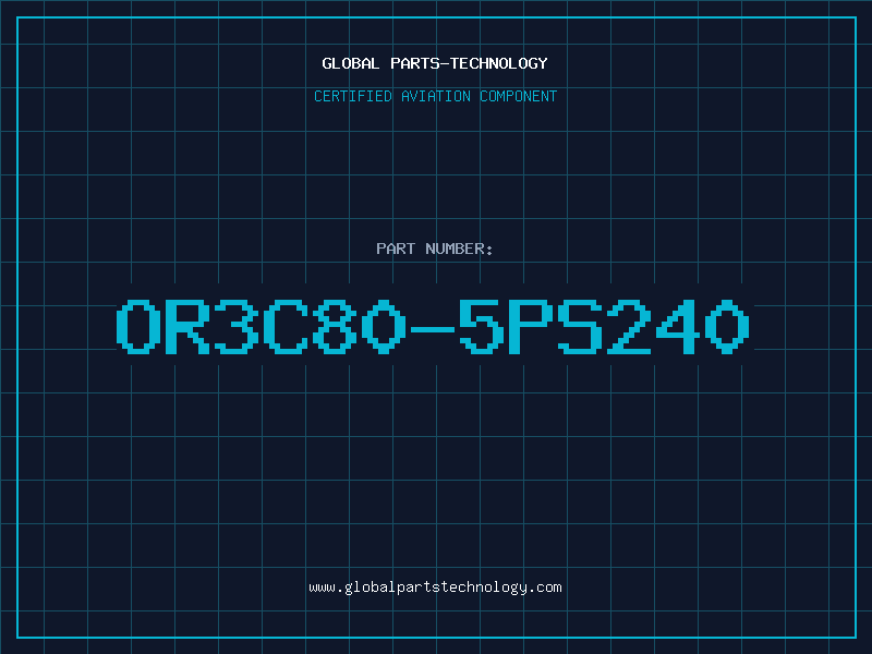 Aviation Part OR3C80-5PS240
