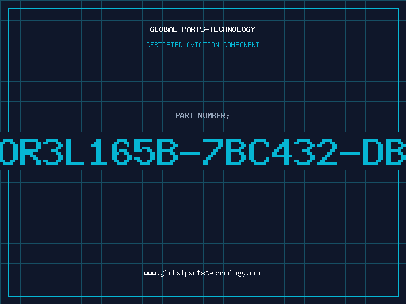 Aviation Part OR3L165B-7BC432-DB