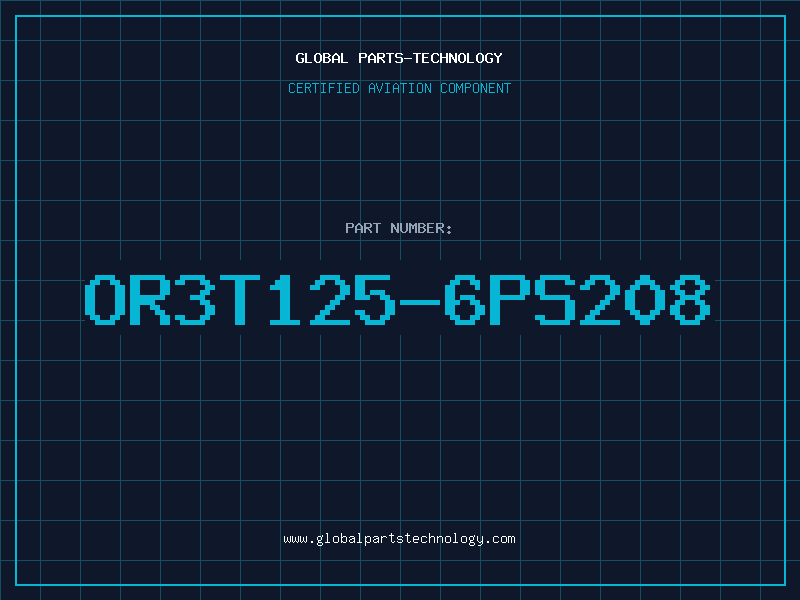 Aviation Part OR3T125-6PS208