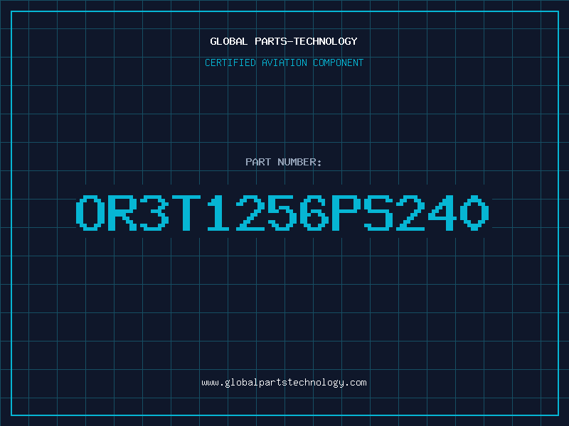 Aviation Part OR3T1256PS240