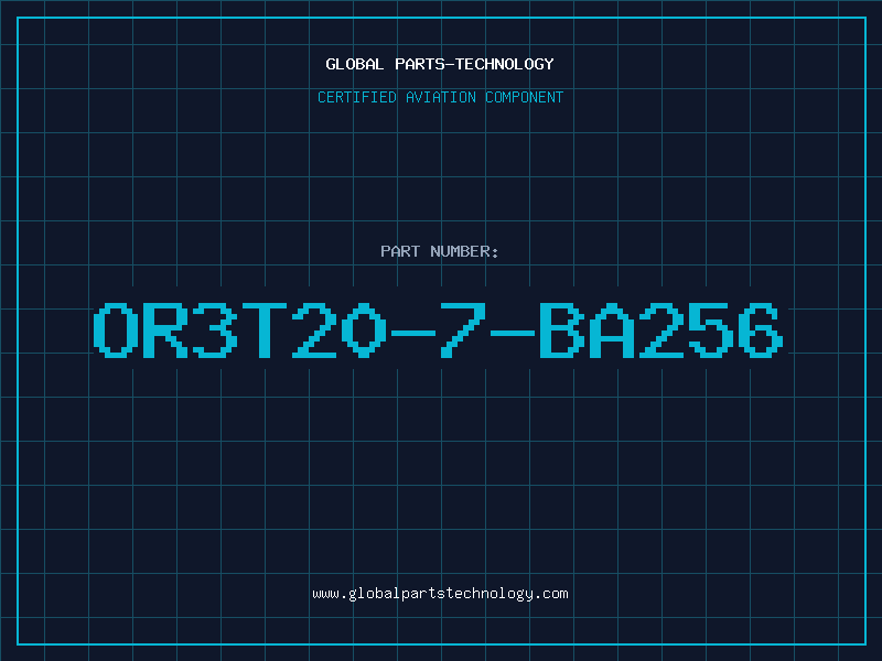 Aviation Part OR3T20-7-BA256