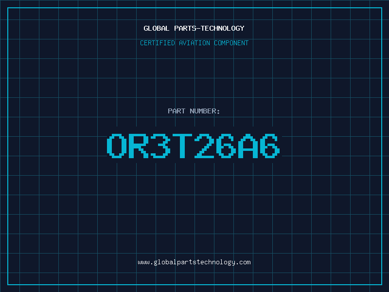 Aviation Part OR3T26A6