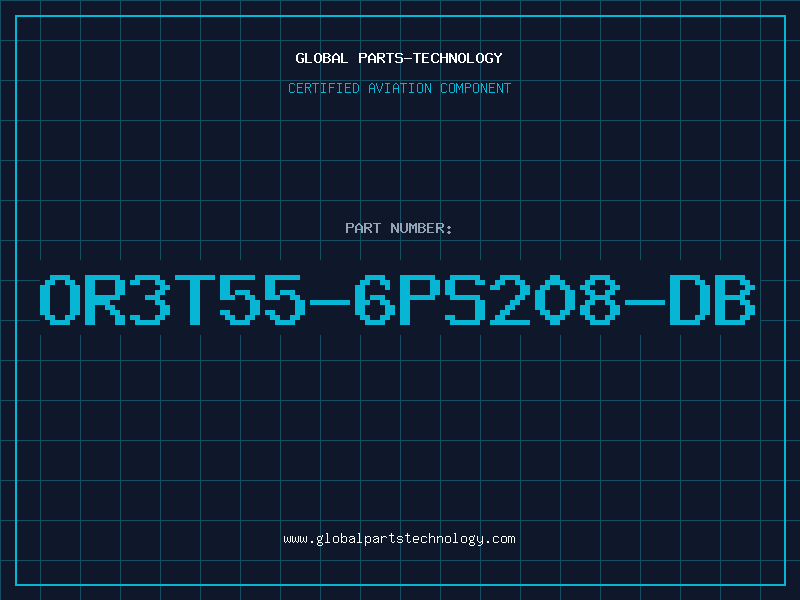 Aviation Part OR3T55-6PS208-DB
