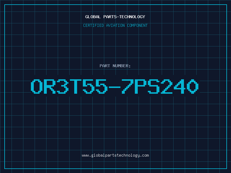 Aviation Part OR3T55-7PS240