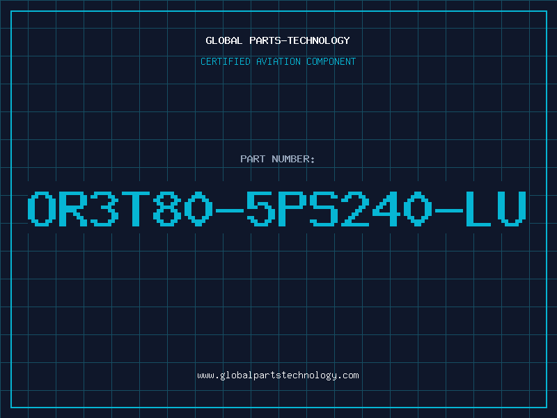 Aviation Part OR3T80-5PS240-LU