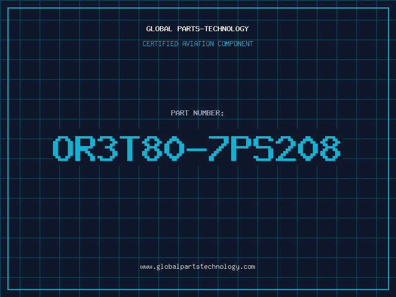 Aviation Part OR3T80-7PS208