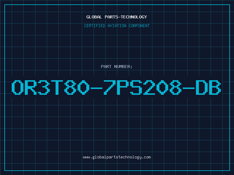 Aviation Part OR3T80-7PS208-DB
