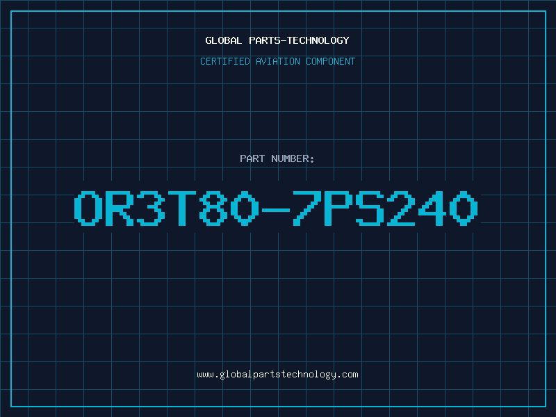 Aviation Part OR3T80-7PS240