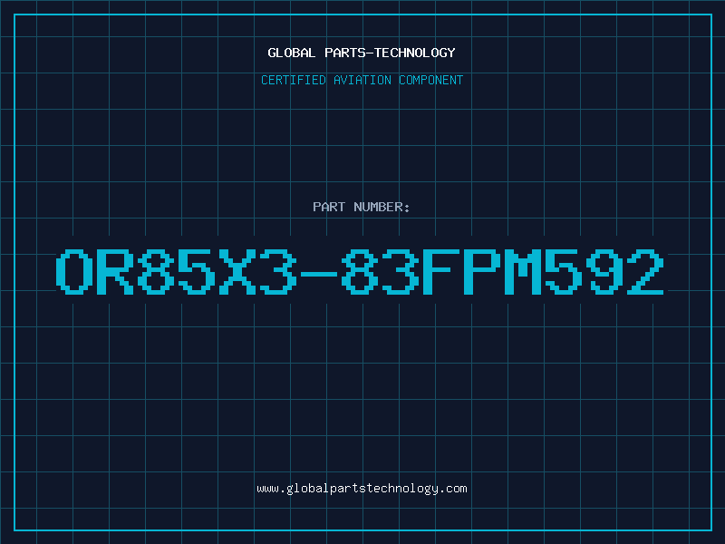Aviation Part OR85X3-83FPM592