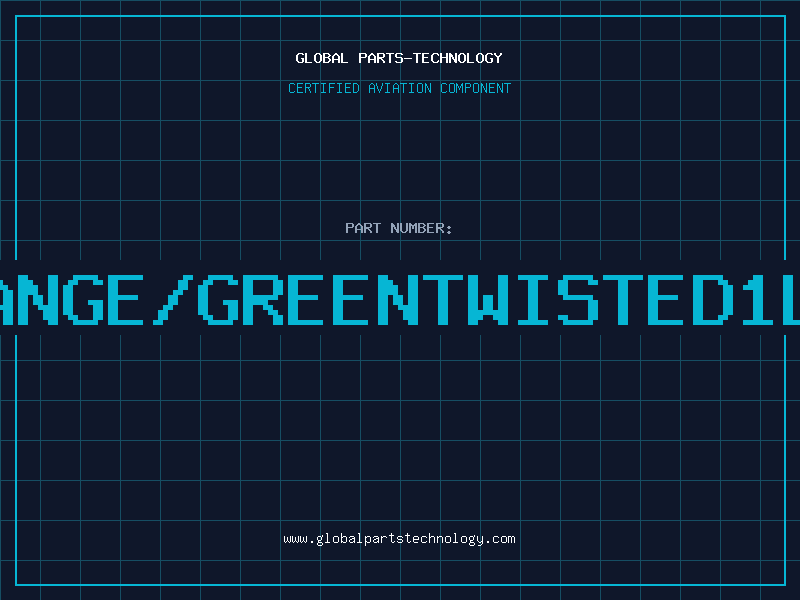 Aviation Part ORANGE/GREENTWISTED1LAY