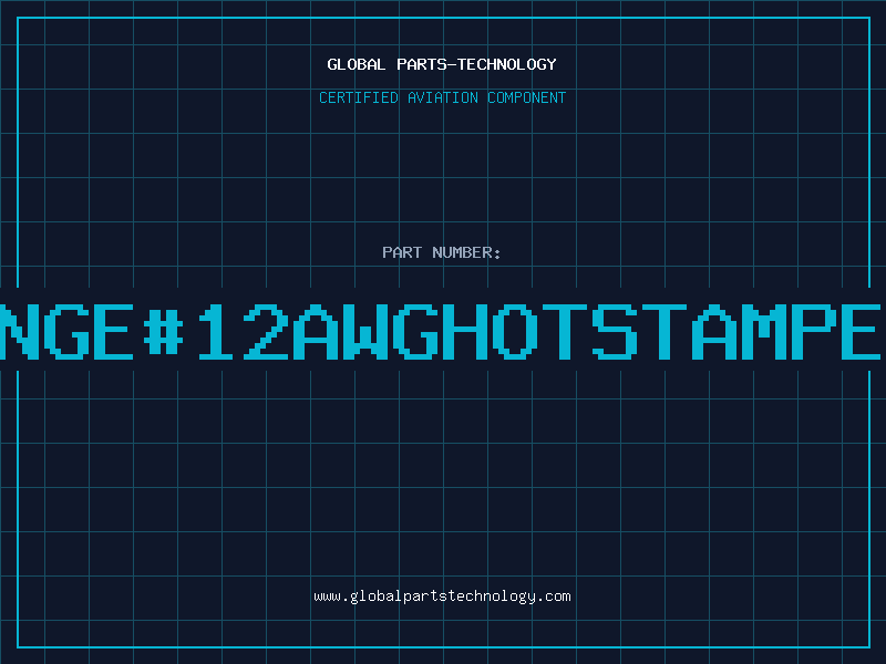 Aviation Part ORANGE12AWGHOTSTAMPEDX4
