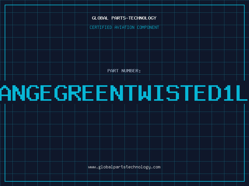 Aviation Part ORANGEGREENTWISTED1LAY
