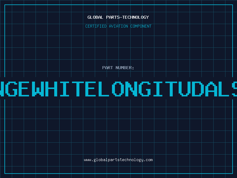 Aviation Part ORANGEWHITELONGITUDALSTRI