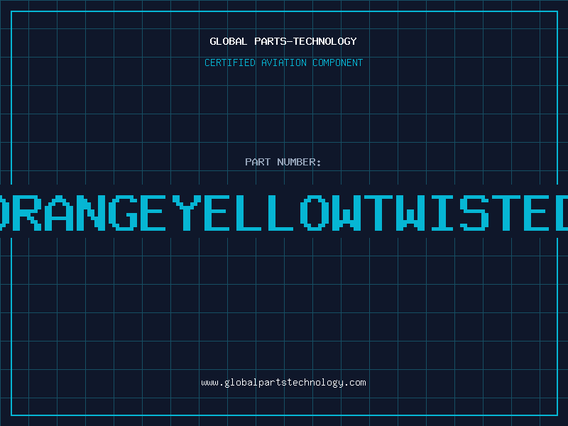 Aviation Part ORANGEYELLOWTWISTED
