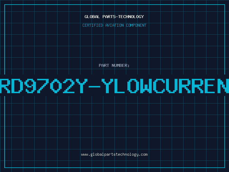 Aviation Part ORD9702Y-YLOWCURRENT