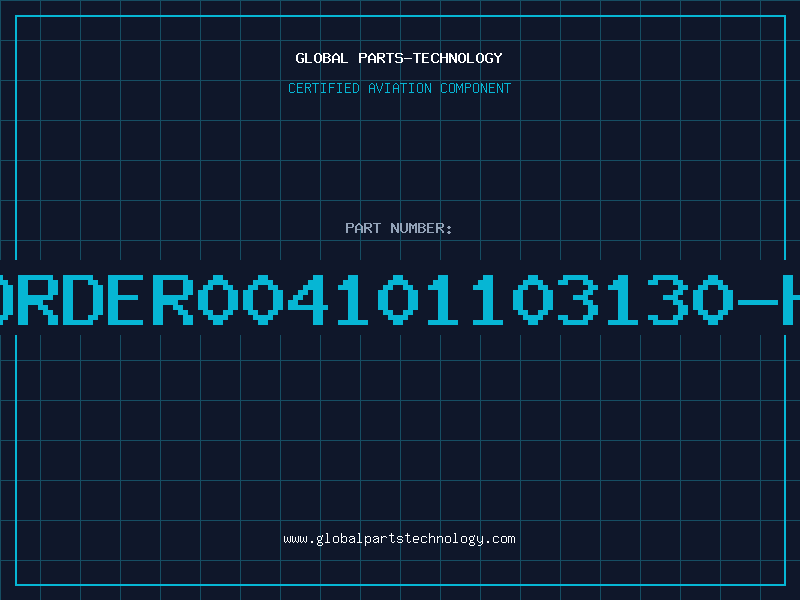 Aviation Part ORDER004101103130-H