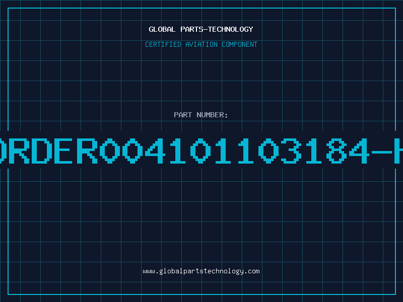 Aviation Part ORDER004101103184-H