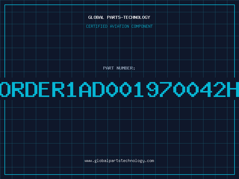 Aviation Part ORDER1AD001970042H