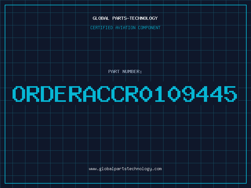 Aviation Part ORDERACCR0109445