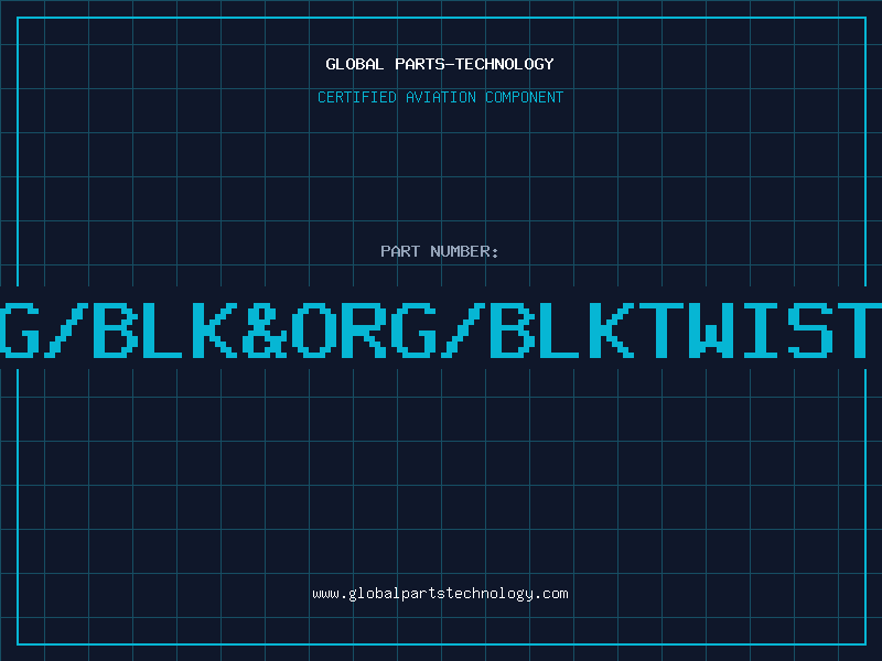 Aviation Part ORG/BLK&ORG/BLKTWISTED