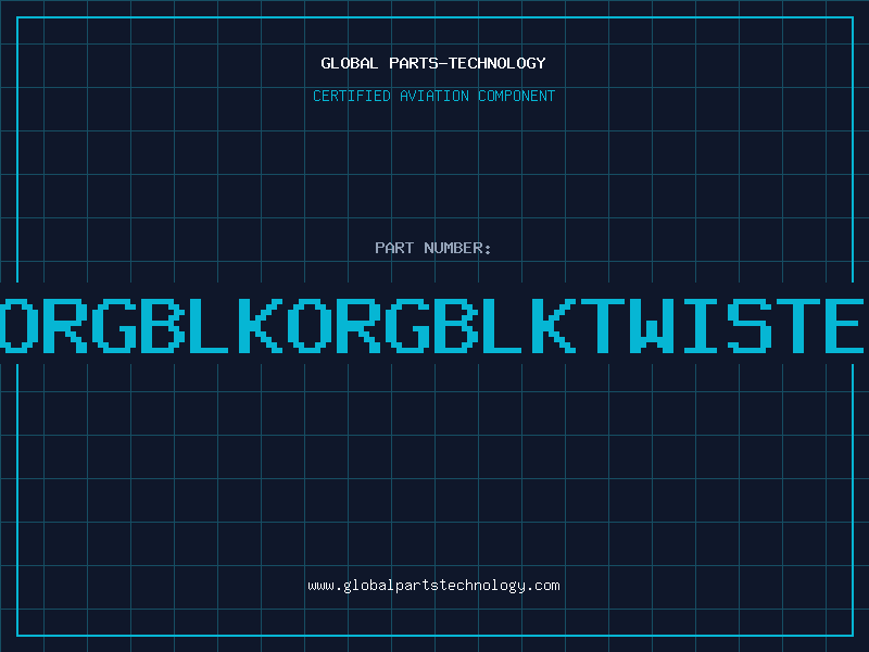 Aviation Part ORGBLKORGBLKTWISTE
