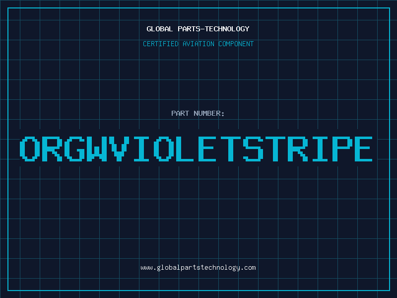 Aviation Part ORGWVIOLETSTRIPE