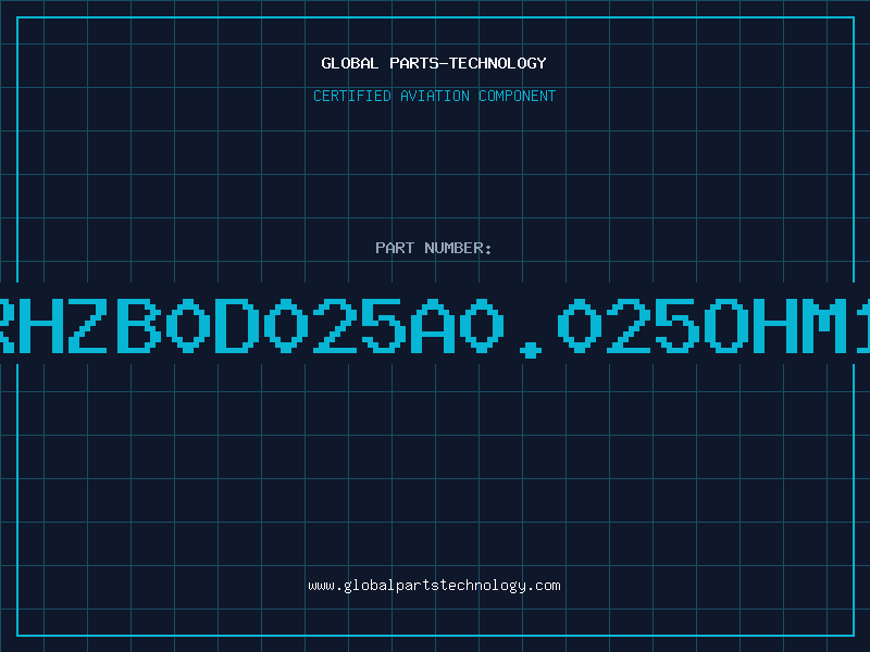 Aviation Part ORHZB0D025A0.025OHM1W