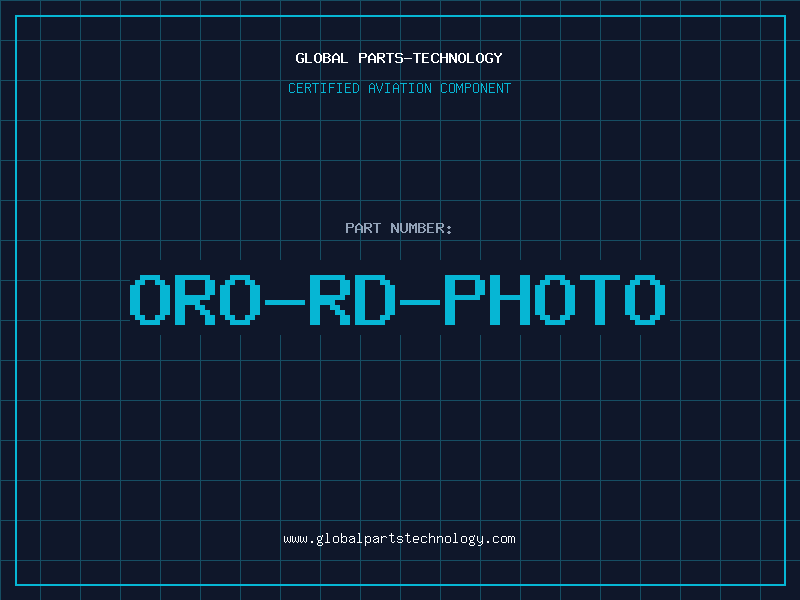 Aviation Part ORO-RD-PHOTO