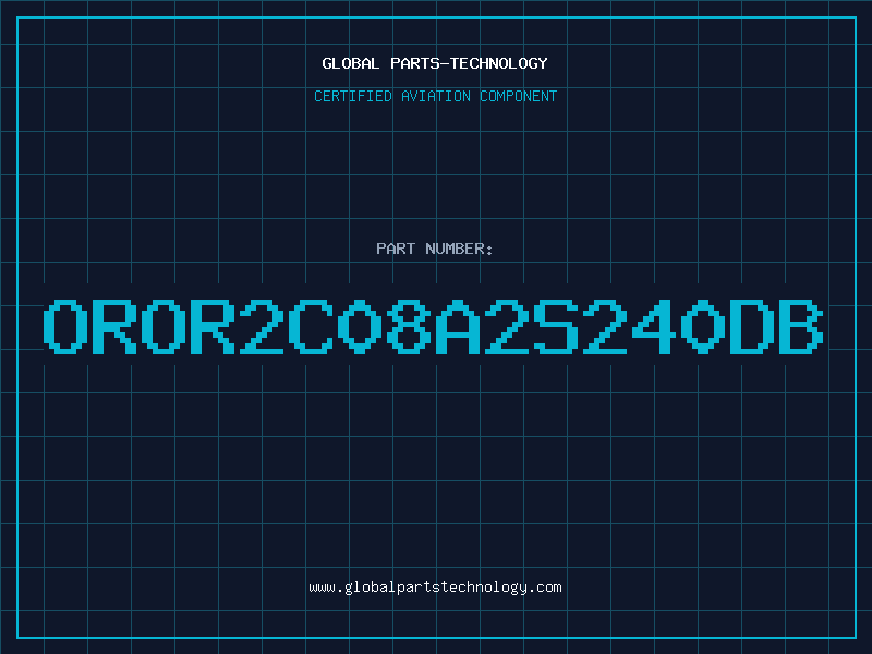 Aviation Part OROR2C08A2S240DB