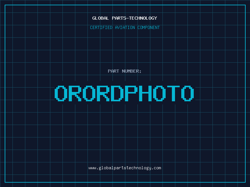 Aviation Part ORORDPHOTO