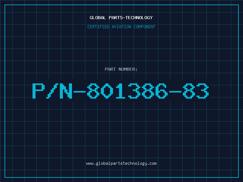 Aviation Part P/N-801386-83