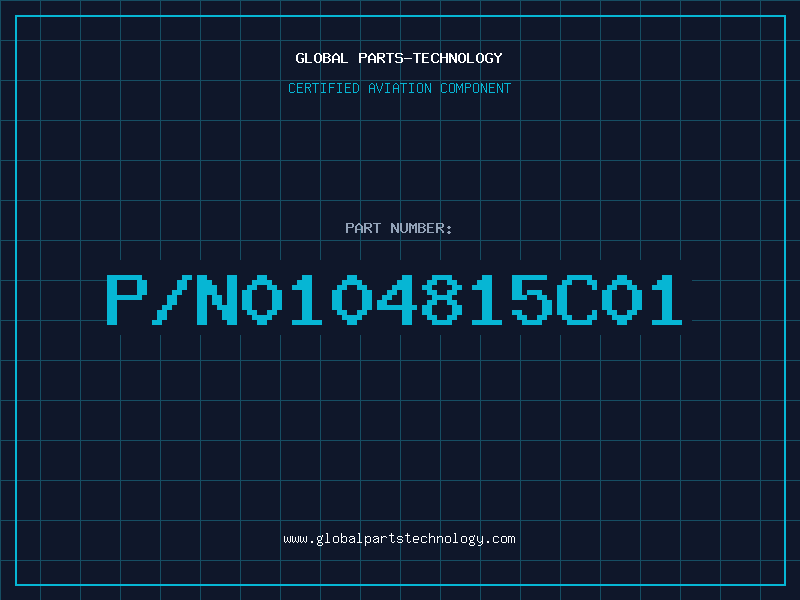 Aviation Part P/N0104815C01
