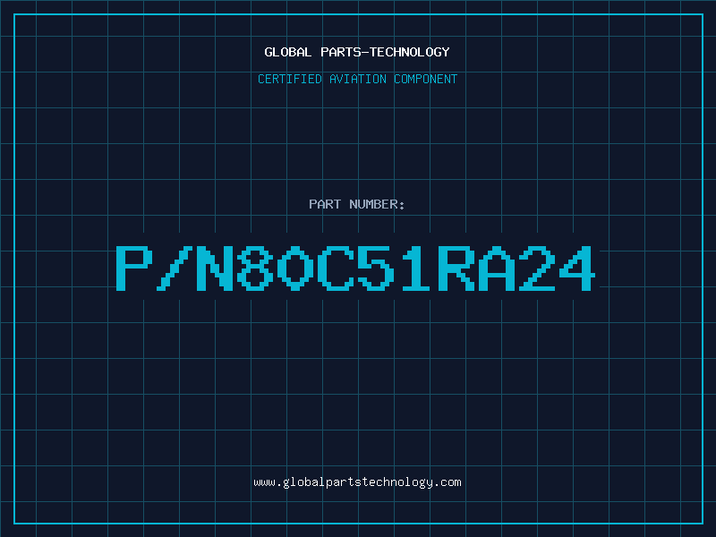 Aviation Part P/N80C51RA24