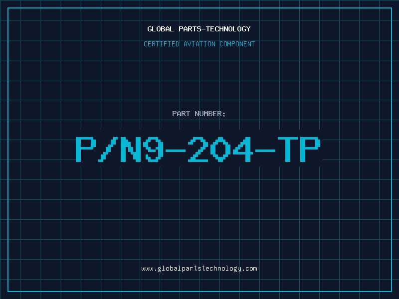 Aviation Part P/N9-204-TP