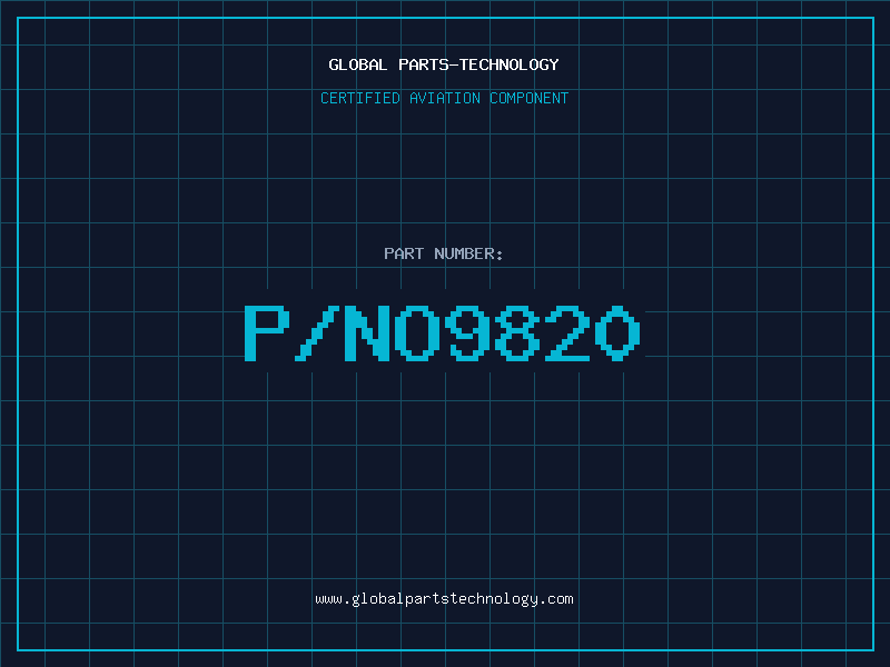 Aviation Part P/NO9820