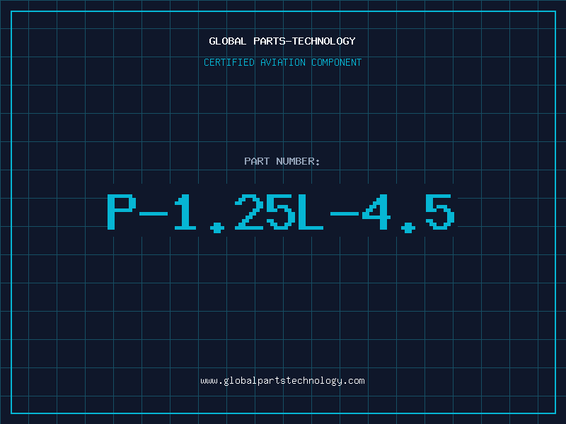 Aviation Part P-1.25L-4.5