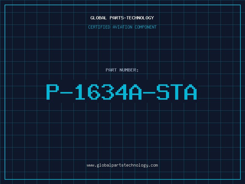 Aviation Part P-1634A-STA