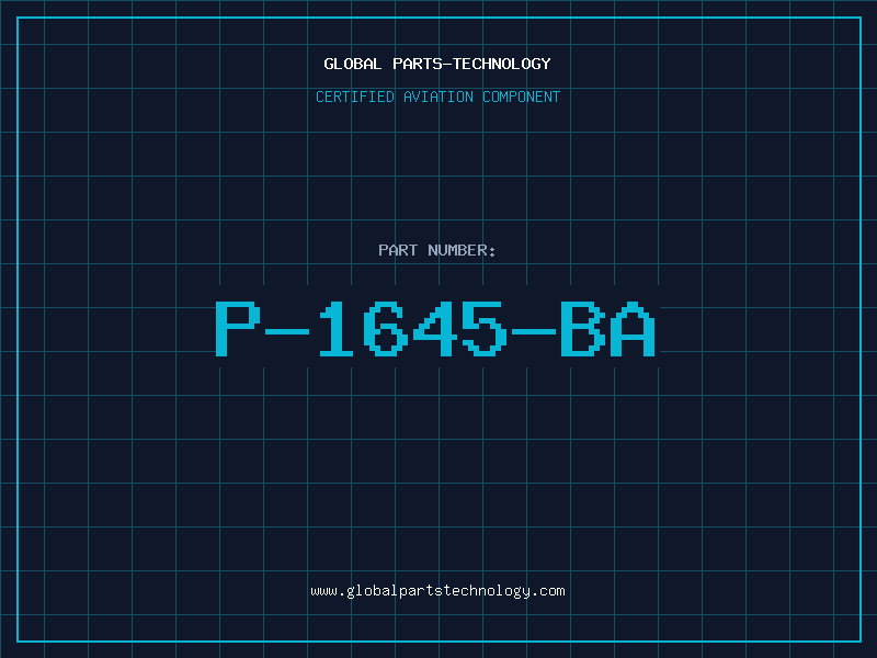 Aviation Part P-1645-BA