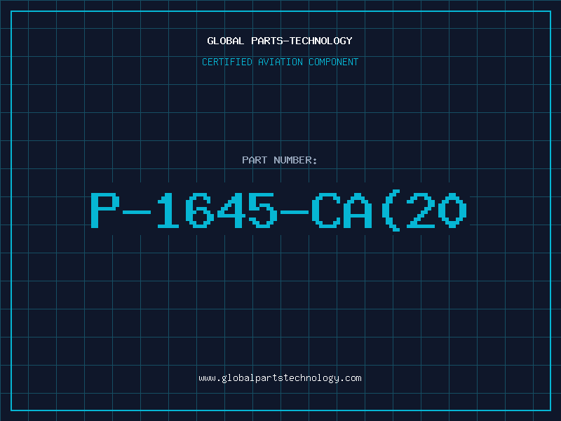 Aviation Part P-1645-CA(20