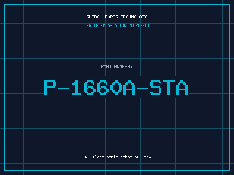 Aviation Part P-1660A-STA