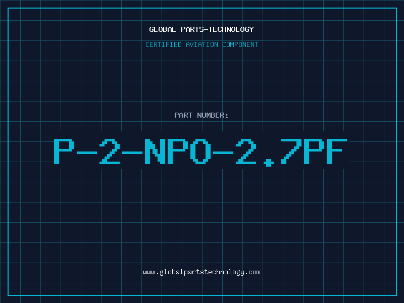 Aviation Part P-2-NPO-2.7PF