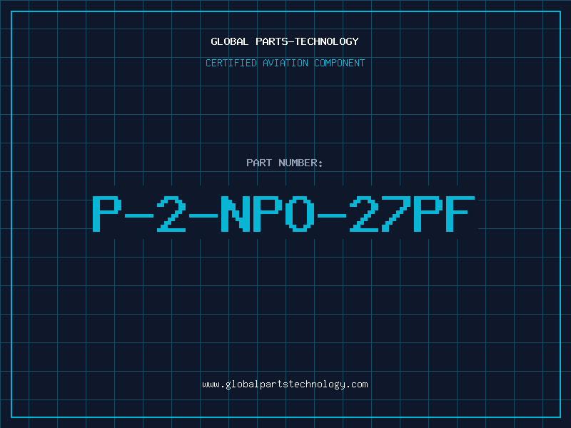 Aviation Part P-2-NPO-27PF